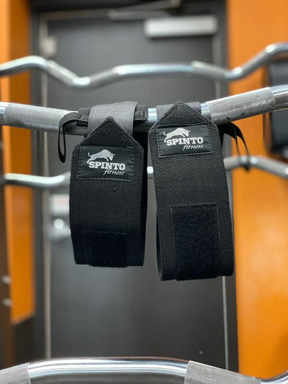 SPINTO Adjustable Wrist Wraps for Weightlifting & Fitness | Premium Durable Gym Support Straps | Compression Wraps for Powerlifting, Training & Crossfit